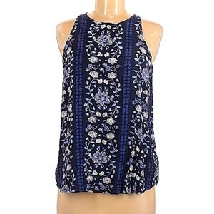 Old Navy Sleeveless Floral Blouse  Sz XL